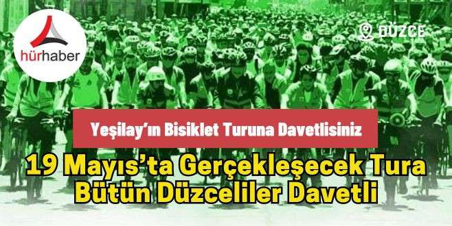 Yeşilay’ın bisiklet turuna davetlisiniz