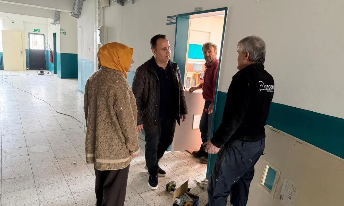 Yığılca Okulu Fiziki Şartlar G&uuml;&ccedil;lendiriliyor