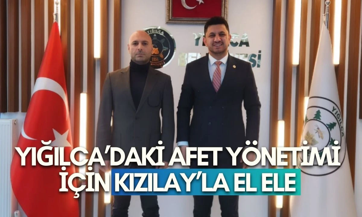 Yığılca&rsquo;daki Afet Y&ouml;netimi İ&ccedil;in Kızılay&rsquo;la El Ele