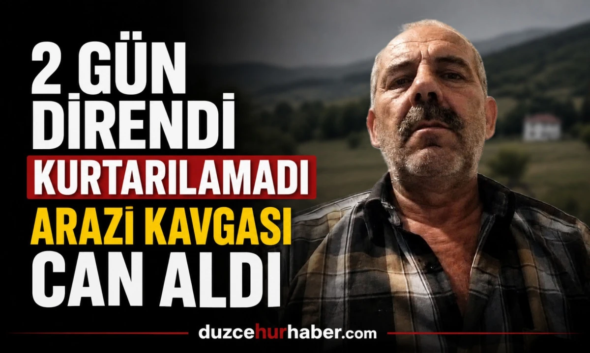 Yığılca'daki arazi kavgasından acı haber! Naim Keskin yaşam savaşını kaybetti