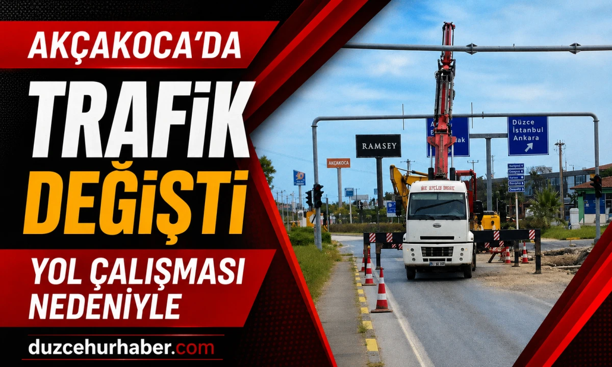 Yol &Ccedil;alışması Nedeniyle Yeni D&uuml;zenleme