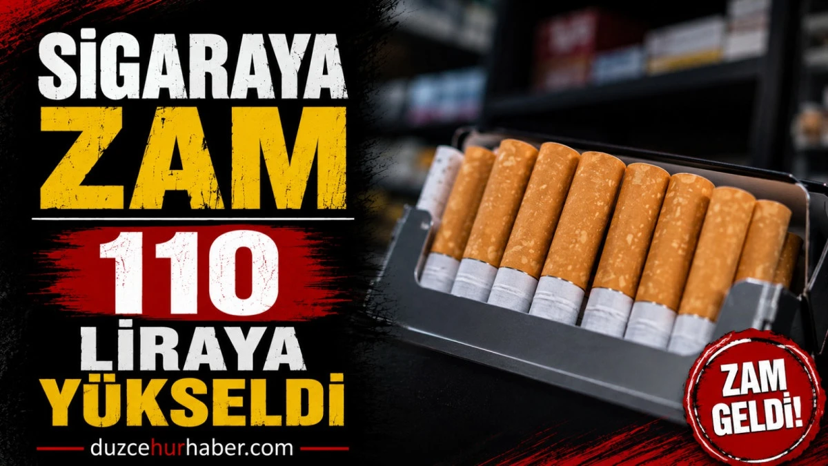 Zam! Sigara Fiyatları 110 liraya y&uuml;kseldi