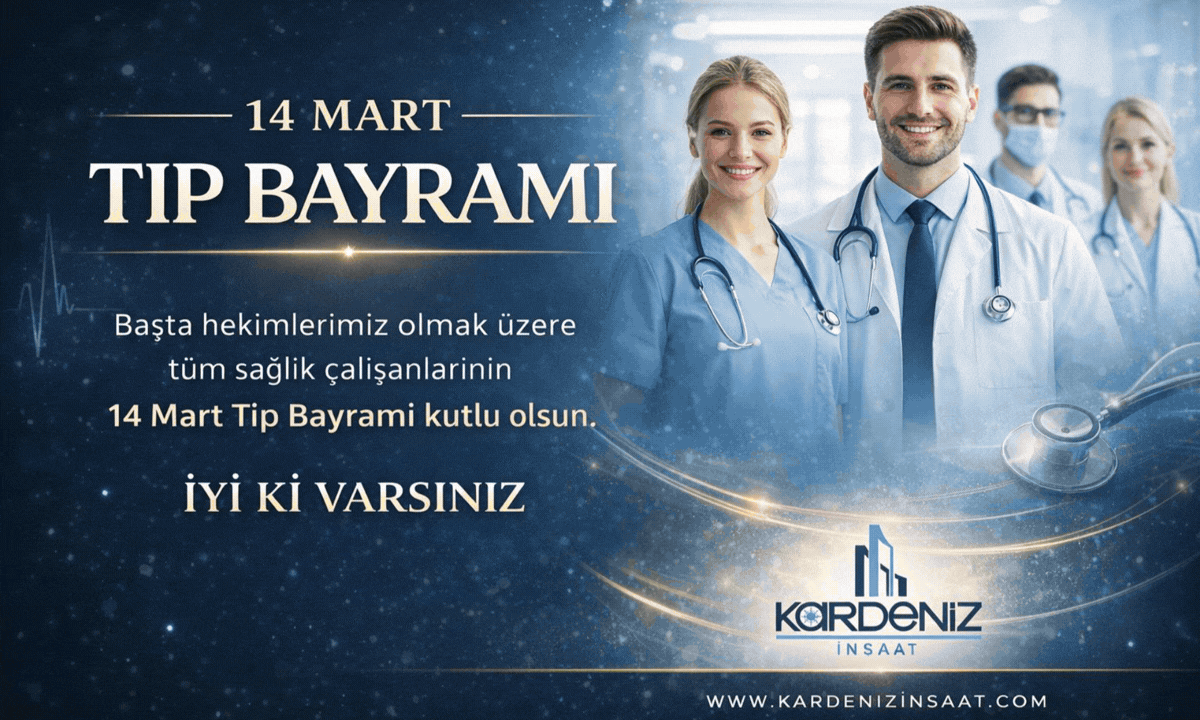 14 Mart Tıp Bayramı - Reklamı 