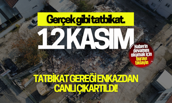 10 bina yıkıldı arama çalışması başlatıldı