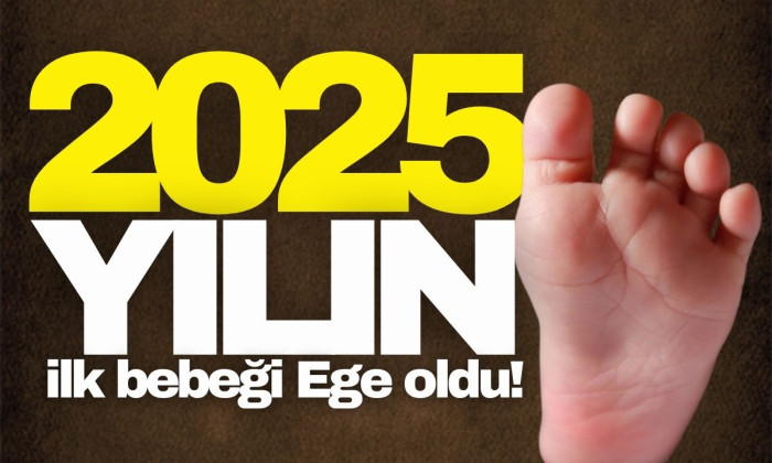 2025 Yılın ilk bebeği Ege bebek oldu! 