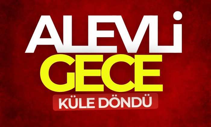 Düzce'de 2 katlı binada yangın çıktı