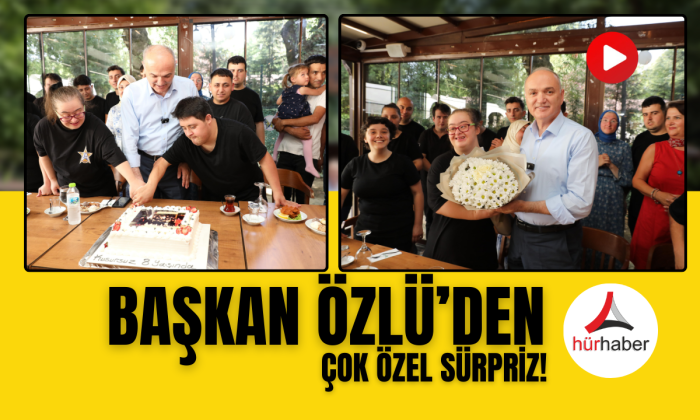 Kusursuz kafe 8’inci yaşını kutladı.. Özlü 'den çok özel sürpriz