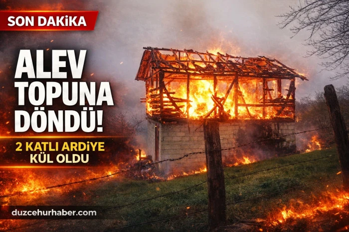 Alev topuna d&ouml;nen ardiye kullanılamaz hale geldi