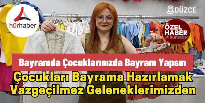 Bayramda çocuklarınızda bayram yapsın