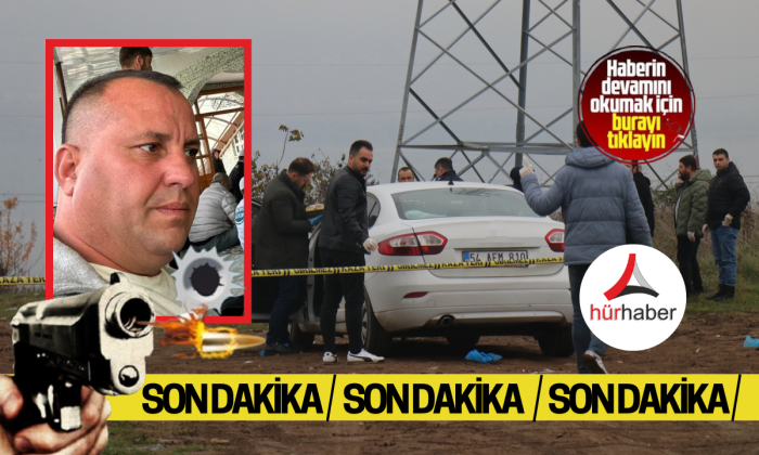 Boş arazide başından vurulmuş erkek cesedi bulundu!