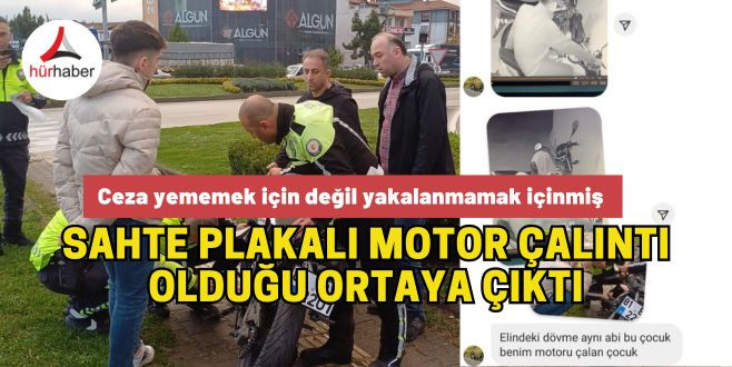 Ceza yememek için değil yakalanmamak içinmiş 