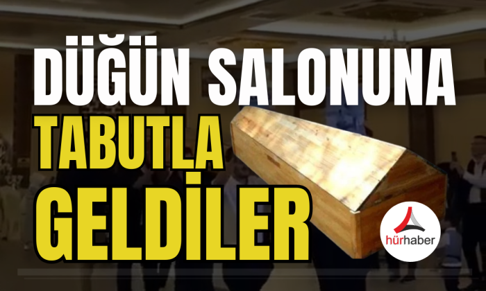 Damada tabutlu şaka! 