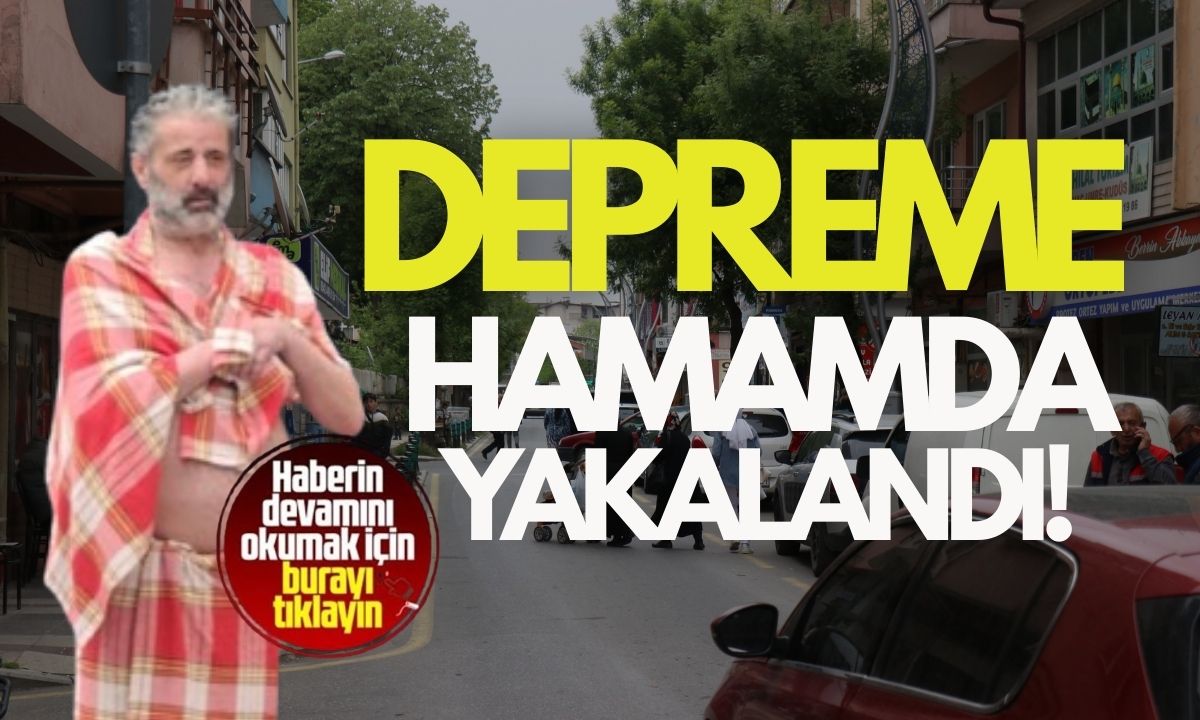 Depremde beşik gibi sallanan Sakarya'da vatandaşlar sokağa döküldü