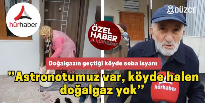 Doğalgazın geçtiği köyde soba isyanı