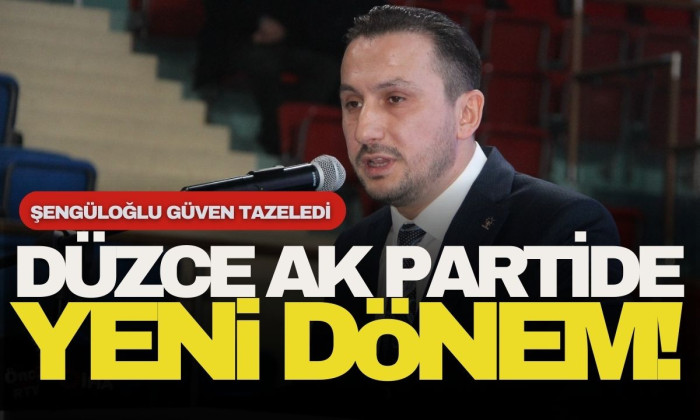 AK Parti Düzce 8. Olağan Kongresi Gençlik ve Spor Bakanı'nın katılımı ile gerçekleşti
