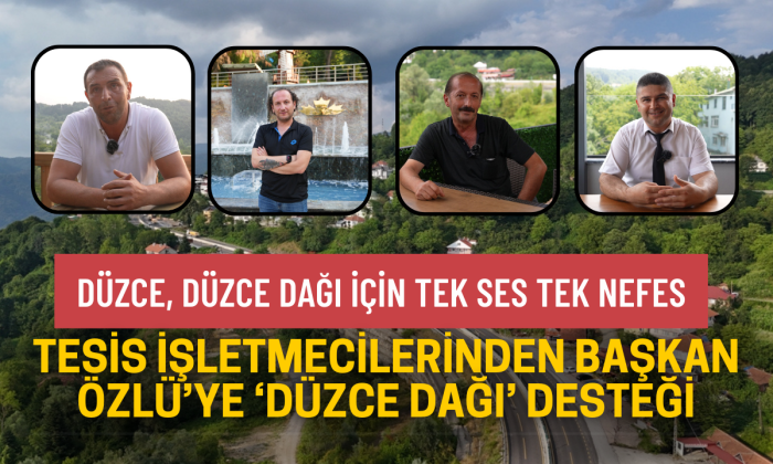 Düzce Dağı olarak tescillenmeli
