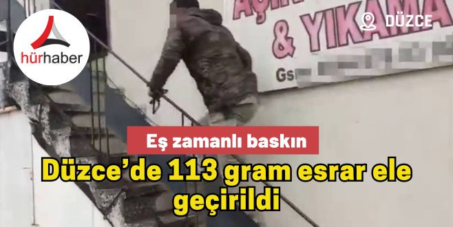 Eş zamanlı baskın yapıldı