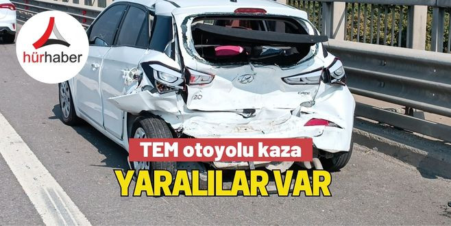 TEM otoyolu kaza