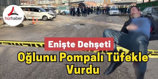 Baba ve 2 oğlunu pompalı tüfekle vurdu