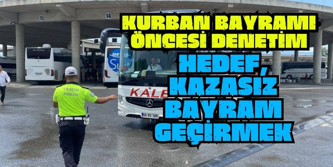 Emniyet yolcuları ve sürücüleri bilgilendirdi