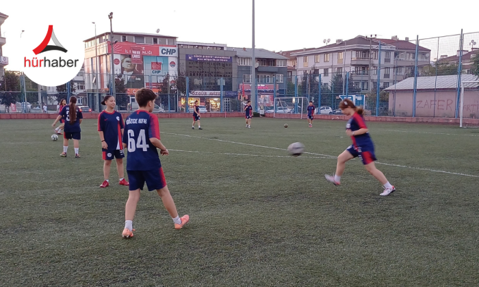 Düzce Kadın Futbol Takımı 1. Lig için iddialı