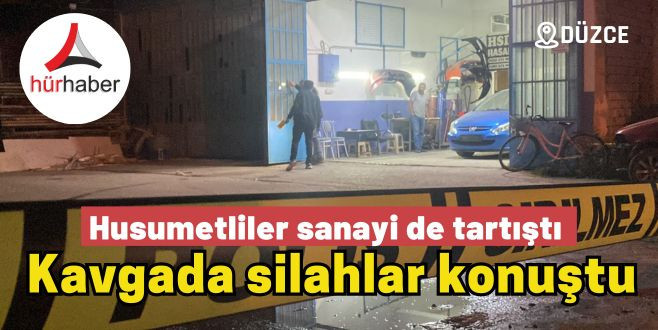 Düzce’de 2 kişi silahla vurularak yaralandı