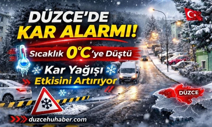 Kar yağışı etkili oluyor..