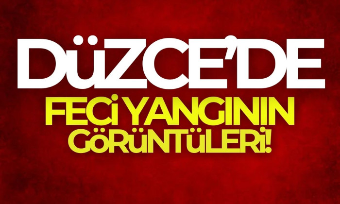 Yangın geceyi gündüze çevirdi! 