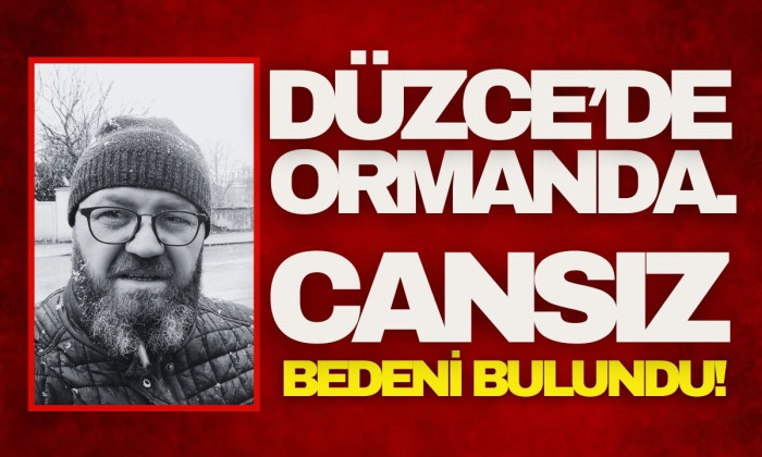 Düzce'de ormanlık alandaki otomobil içerisinde bir kişi ölü bulundu!
