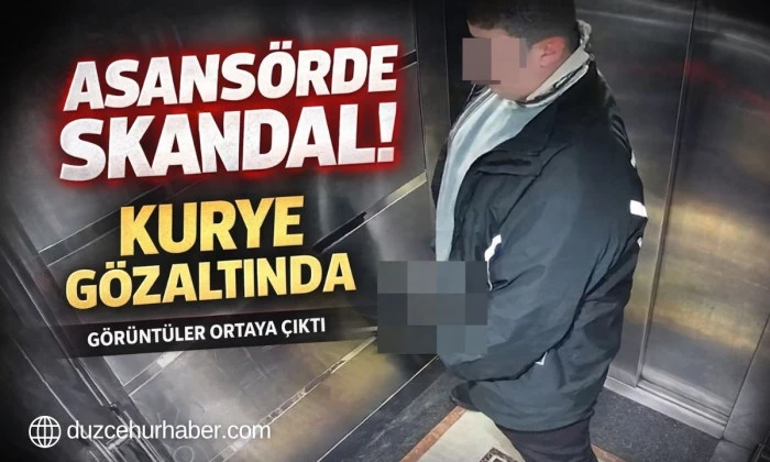 Asansörde Ne Yaptığı Ortaya Çıktı! Herkes Şokta