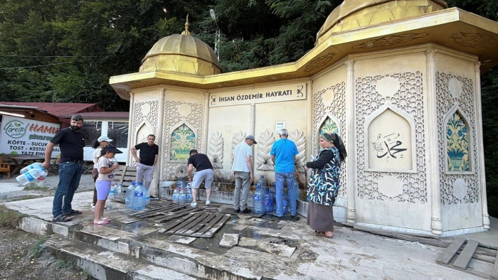 D&uuml;zce'deki Bu Kaynağın &Uuml;n&uuml; Şehir Sınırlarını Aştı