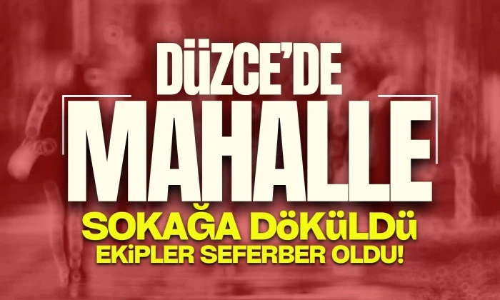 Dumanlar sardı 