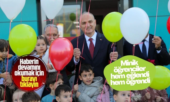 Minikler, Başkan Özlü ve İl Sağlık Müdürü ile ‘Temiz Şehir Düzce’ için el ele verdiler
