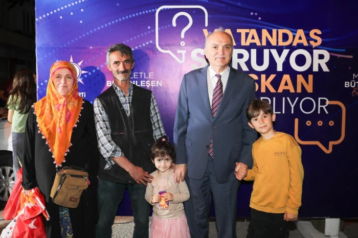 BAŞKAN &Ouml;ZL&Uuml;, NUSRETTİN MAHALLESİ&rsquo;NDE VATANDAŞLARLA BULUŞTU