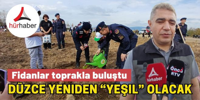 Fidanlar toprakla buluştu