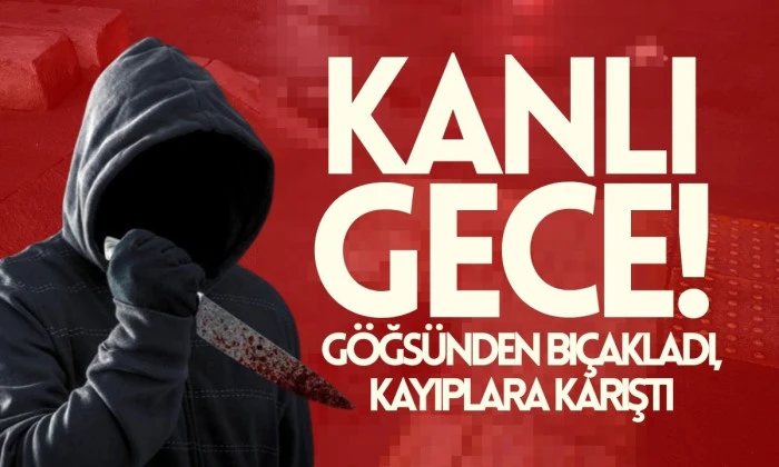 Kanlı Gece: Tartıştığı şahsı göğsünden bıçakladı, kayıplara karıştı