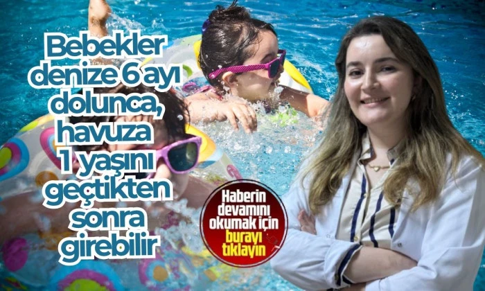Bebekler denize 6 ayı dolunca, havuza 1 yaşını geçtikten sonra girebilir