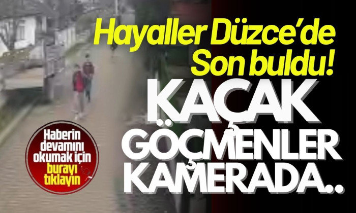 Düzce’de 23 kaçak göçmen yakalandı