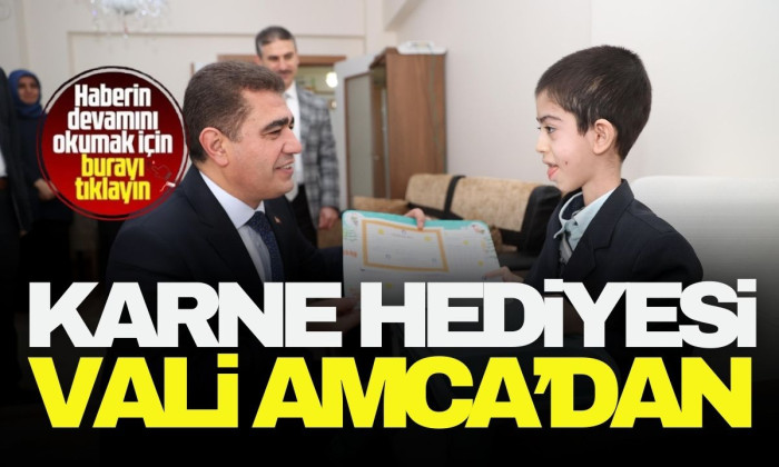 Kas hastası miniğin karnesi evine gitti