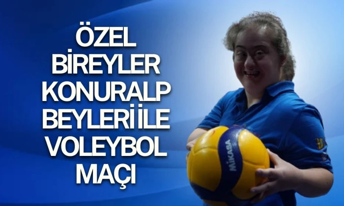 Düzce Voleybol Takımı Özel Bireyleri Ağırladı