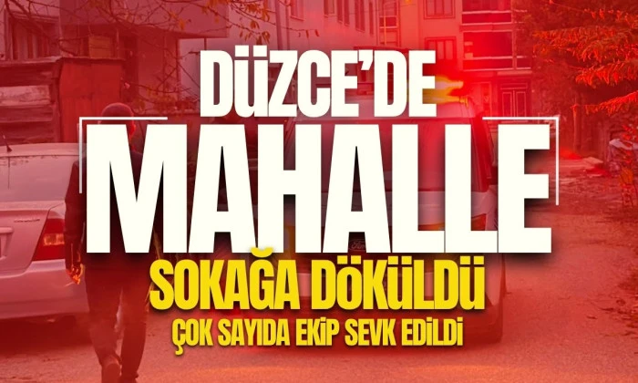 Düzce'de unutulan çanta paniğe sebep oldu