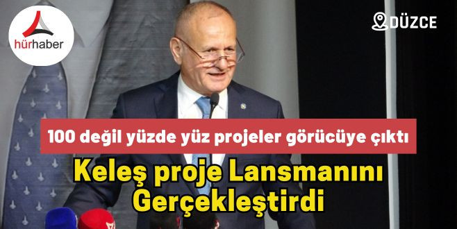 Mehmet Keleş proje Lansmanını Gerçekleştirdi