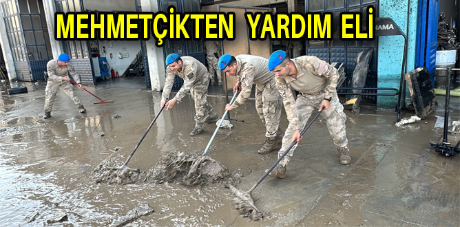 Mehmetçik Temizliğe Destek Veriyor