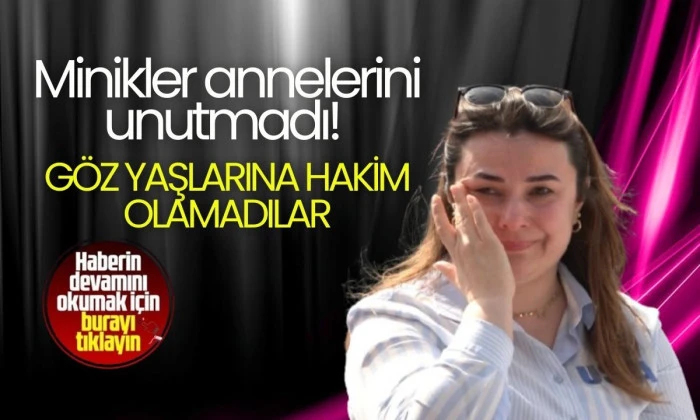 Belka Kreşi’nde duygusal anneler günü kutlaması