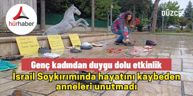 Önce ayakkabılar sonra karanfil bıraktı