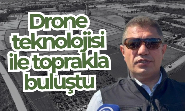 Toprakla buluştu