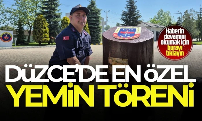En özel yemin töreni