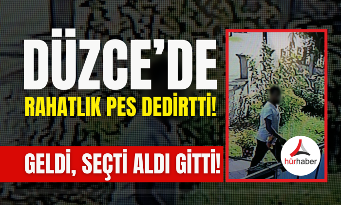 Rahatlık pes dedirtti! Bisiklet hırsızlığı!