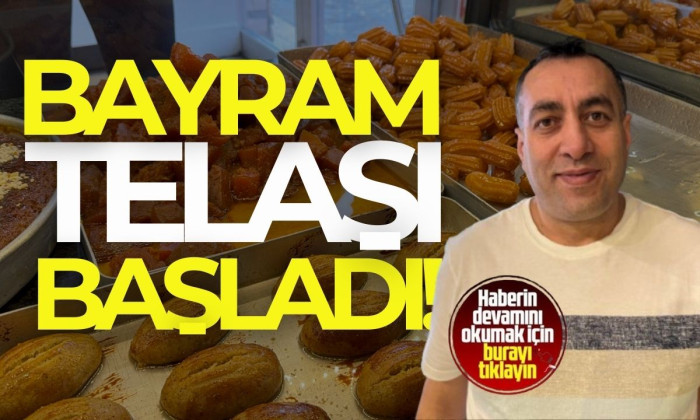 Düzce’de ki tatlıcılar ve pastaneler de bayram hazırlıklarını hızlandırdı! 