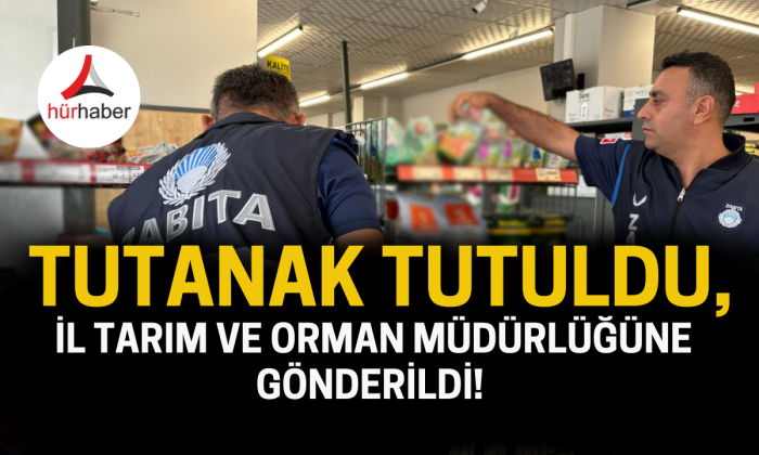 Zabıta ihbarı anında değerlendirdi!
